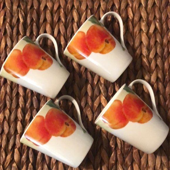 Paula Deen 4pc Set NEW “Georgia’s Bounty”Peach 🍑Apple 🍎 - Picture 1 of 7